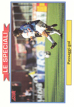 Roberto Mancini (Passaggi-gol) Sampdoria Score 92 Seria A #436